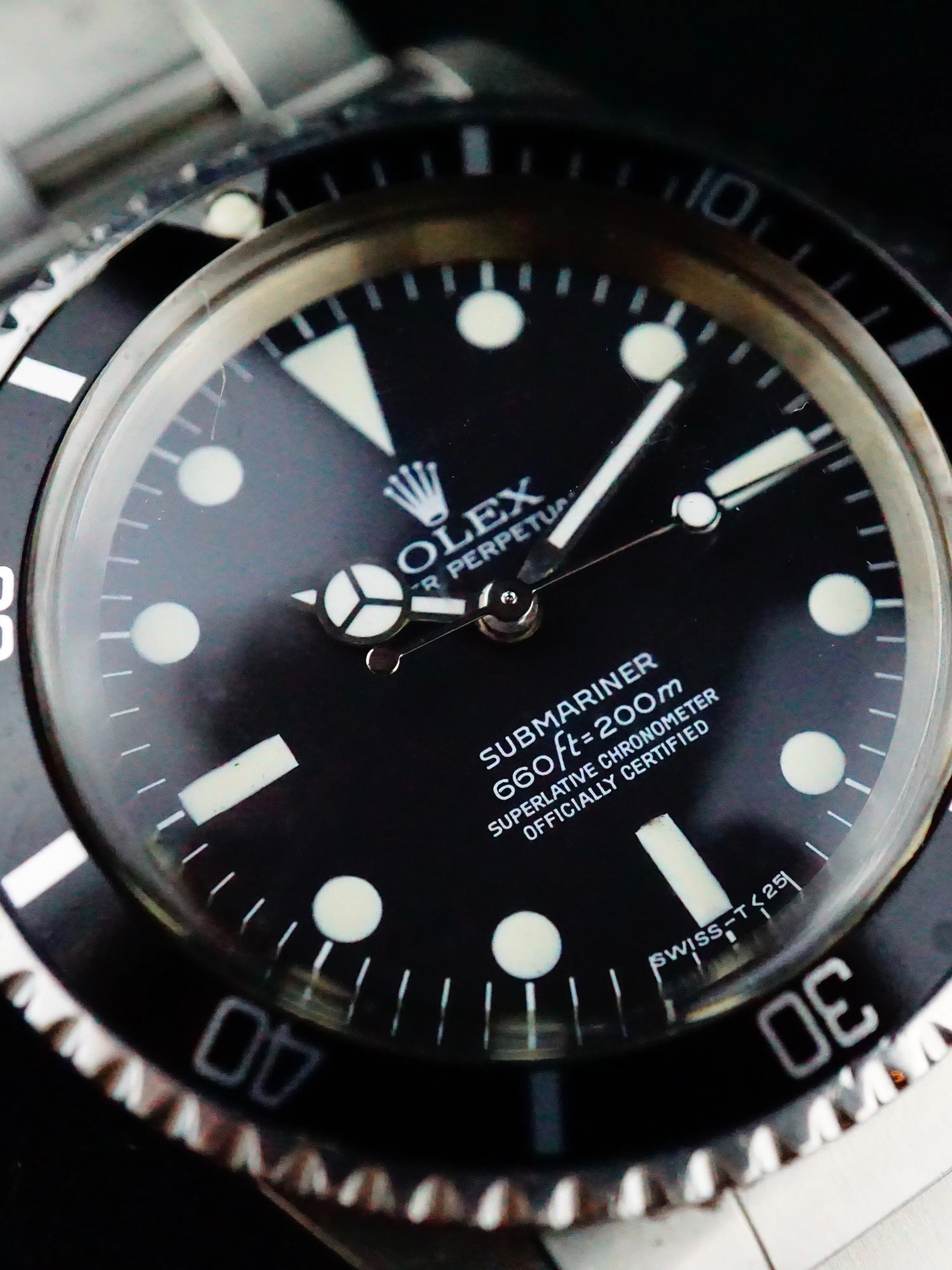 1971 Rolex Submariner (Ref. 5512) Service Dial