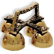 4 Cup Satin Bronze Altar Bells