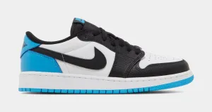 Air Jordan 1 Retro OG Powder Blue Grade School Lifestyle Shoes (Blue/Black)