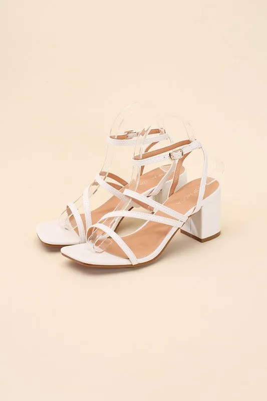 ALI Strappy Low Heel