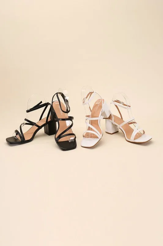 ALI Strappy Low Heel