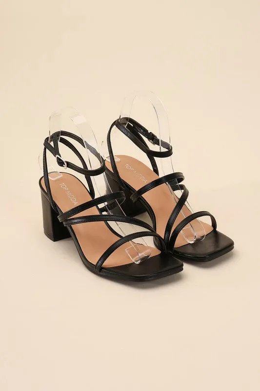 ALI Strappy Low Heel