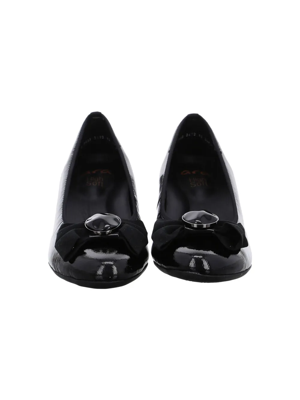 Ara Nizza Black Patent Shoe