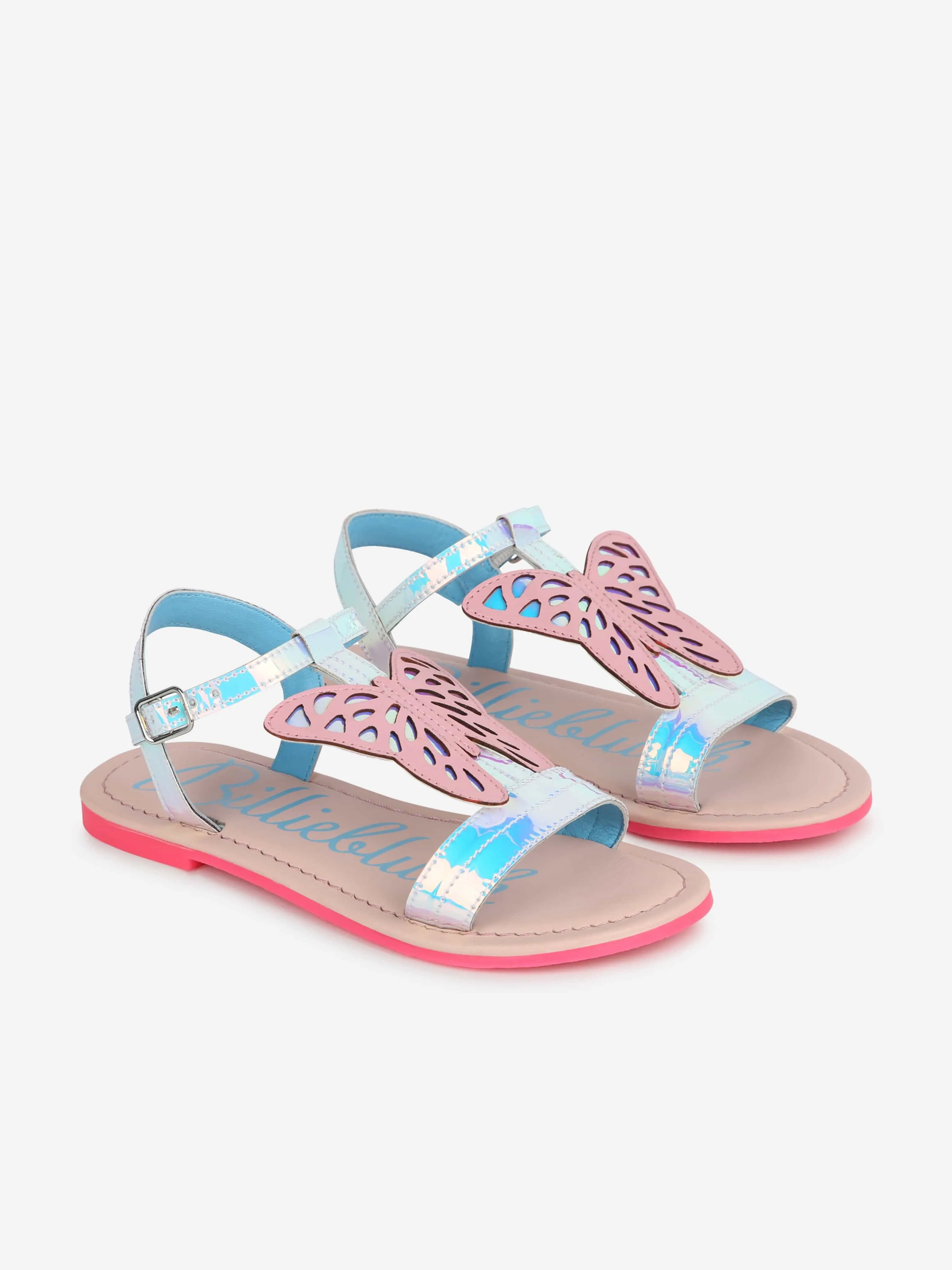 Billieblush Girls Butterly Sandals in Multicolour