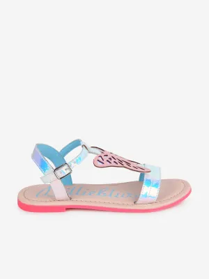 Billieblush Girls Butterly Sandals in Multicolour