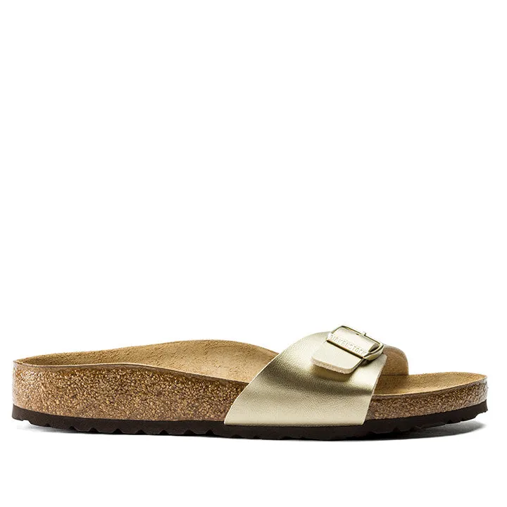 BIRKENSTOCK MADRID GOLD SANDALS