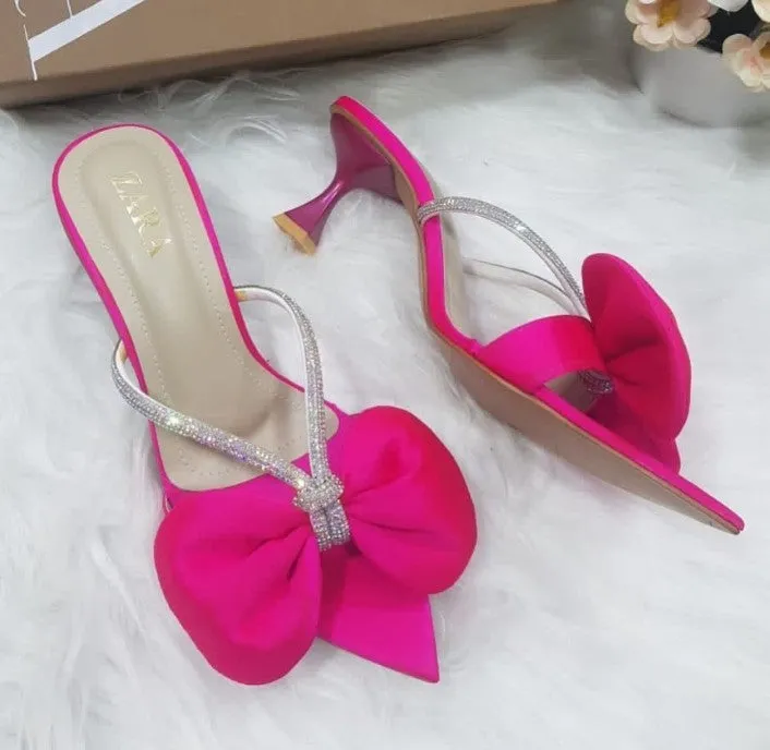 BUTURFLY KITTI HEEL(pink)