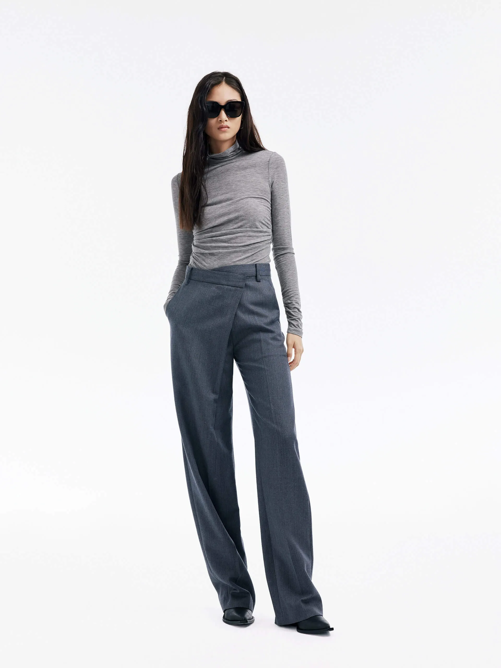 Deconstruct Wool Blend Pants