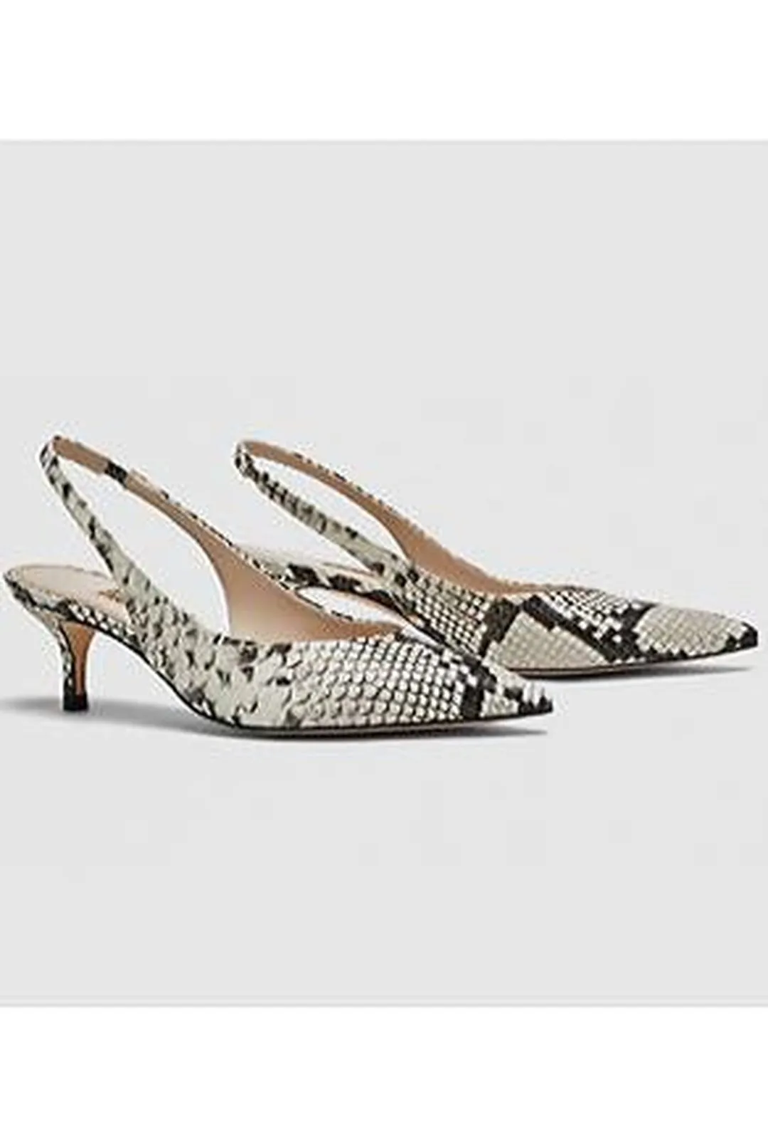 DINA - KITTEN SLINGBACK HEELS