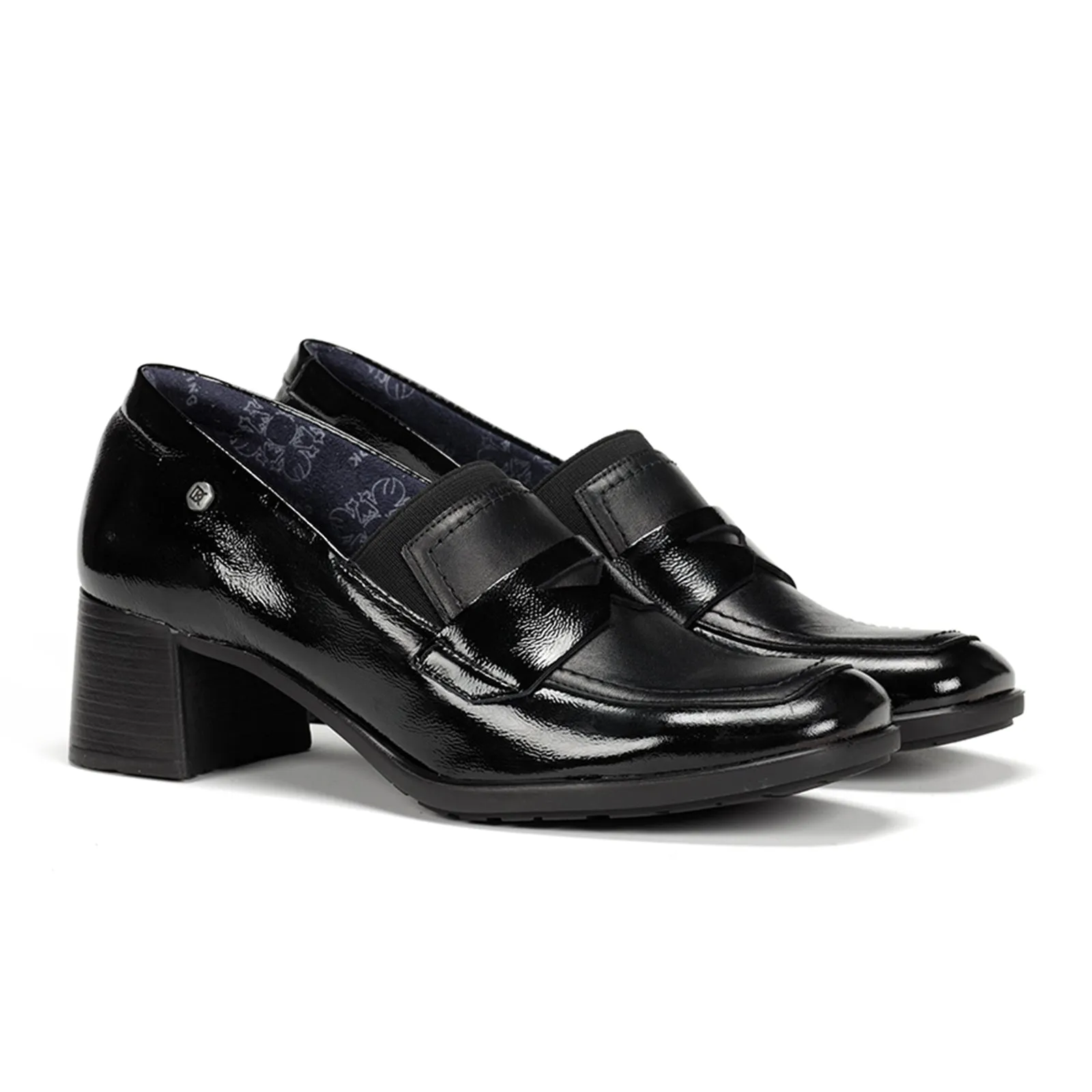 Dorking Ikia D9205 Heeled Loafer (Women) - Naplak/Sugar Negro