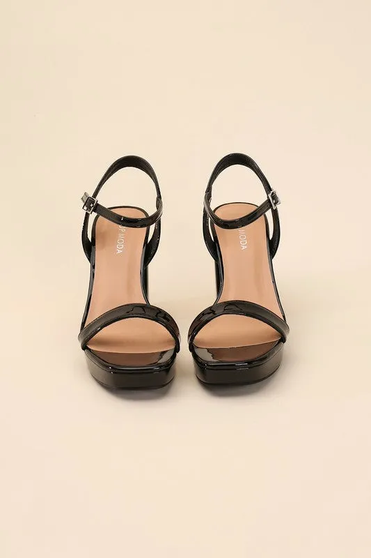 Finn Ankle Strap Heel