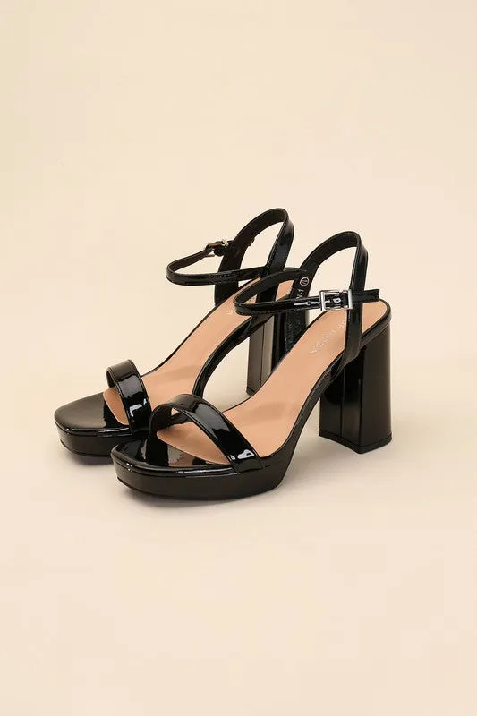 Finn Ankle Strap Heel