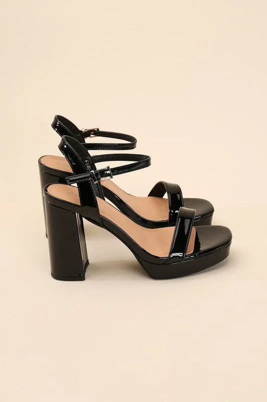 Finn Ankle Strap Heel