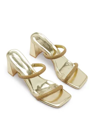 Krissy Heels Gold