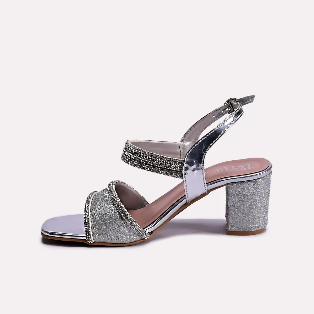 Laurie Silver Heel Sandals 0421106