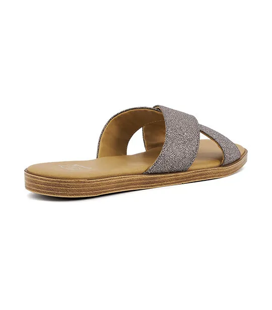 Luella Sandals Pewter