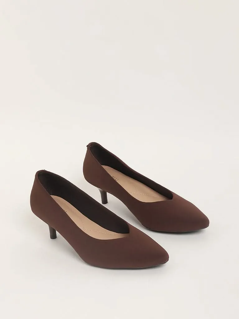 LUNA BLU Brown Pump Shoes