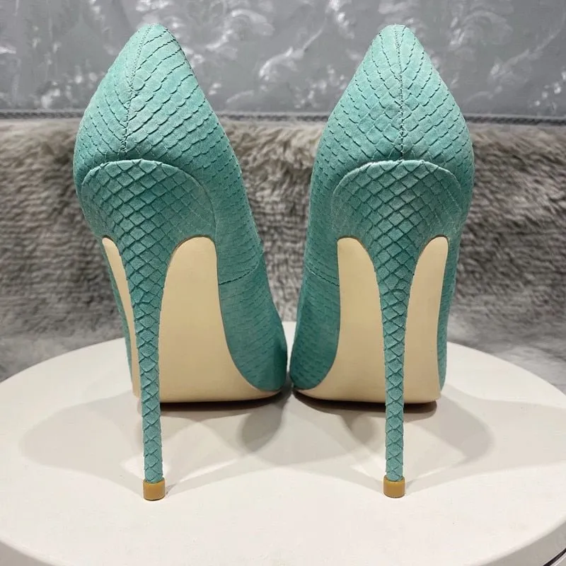 Lush Serpent Stiletto Pumps