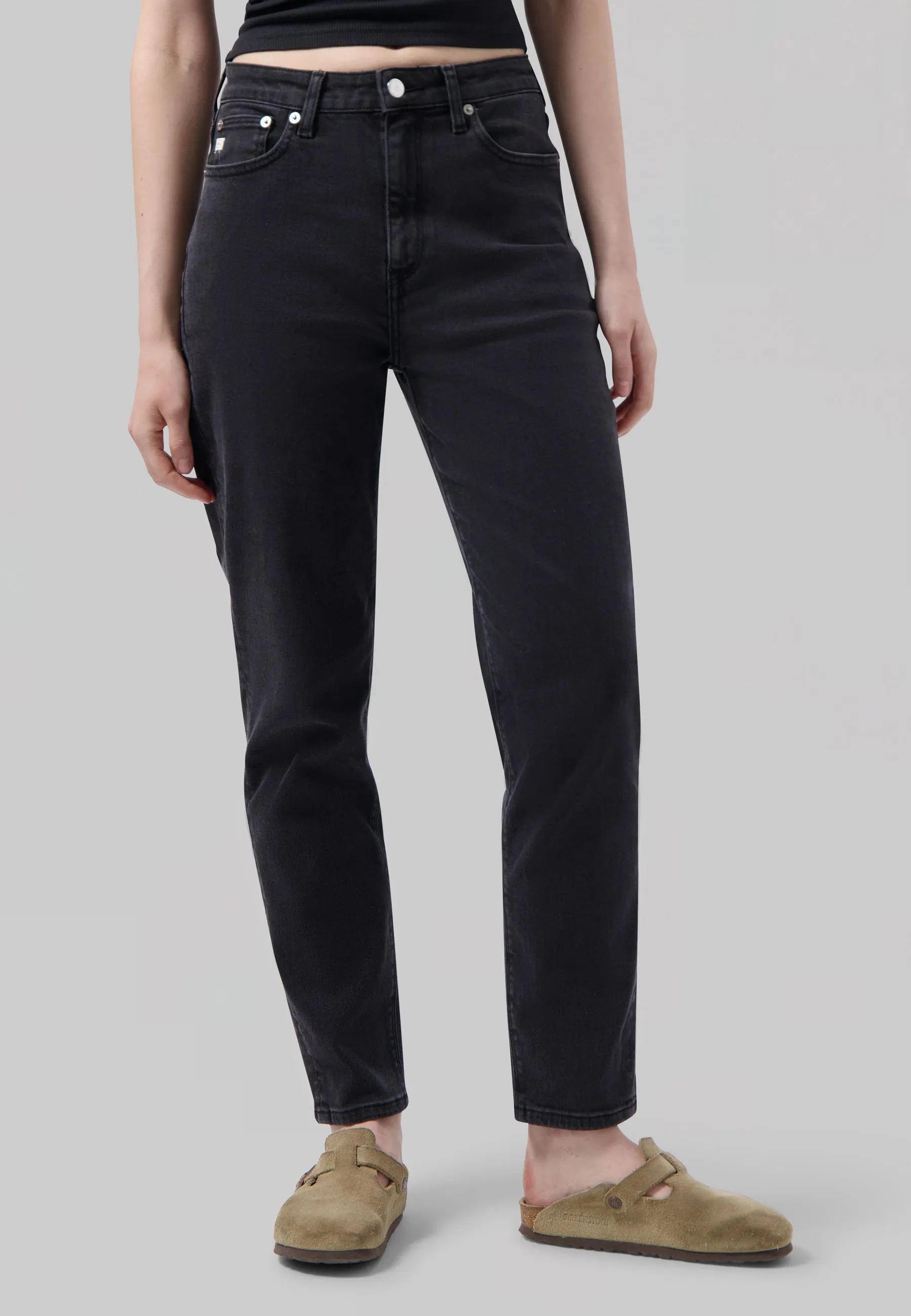 Mams Stretch Tapered - Stone Black