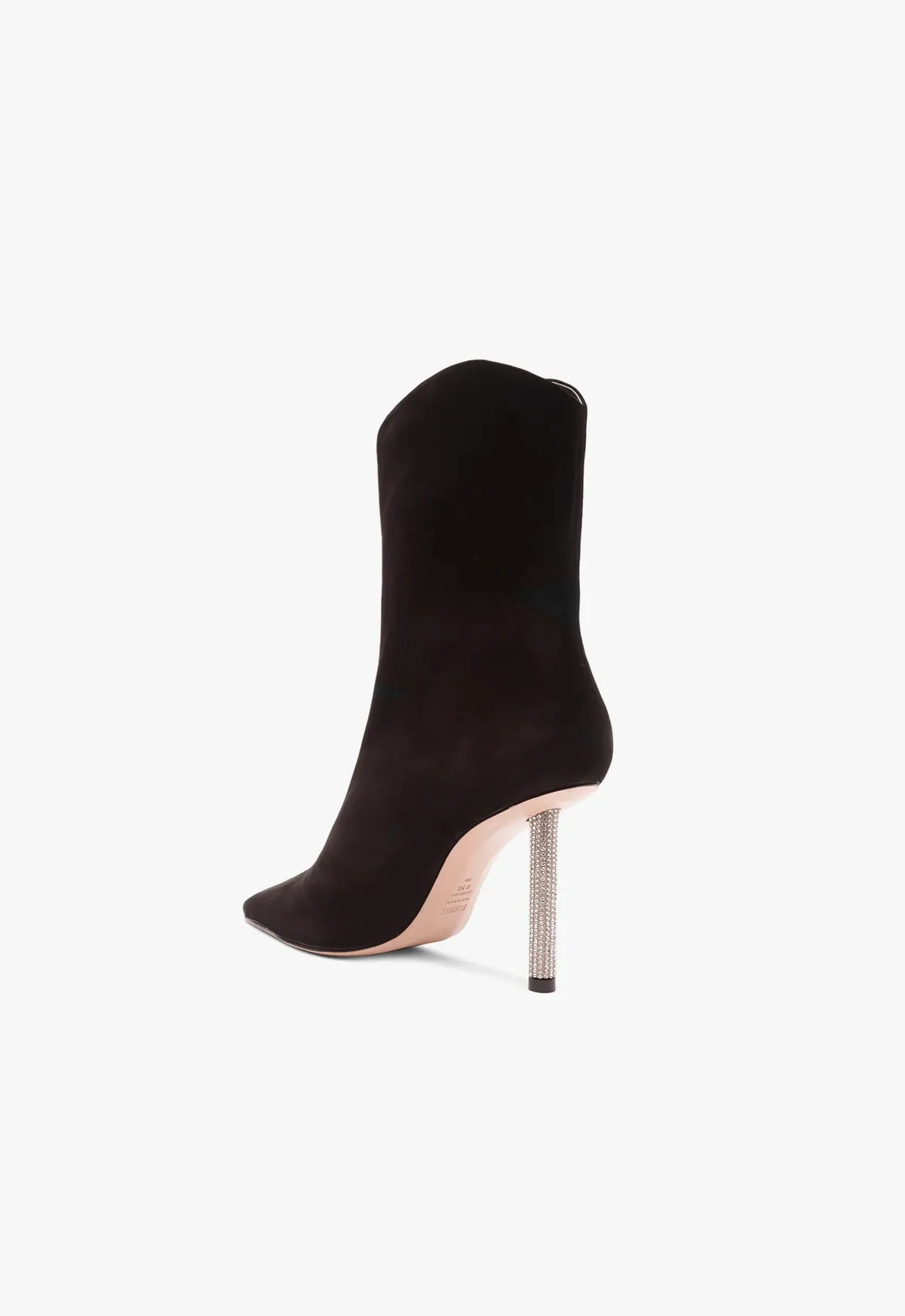 Marjorie Nubuck Bootie