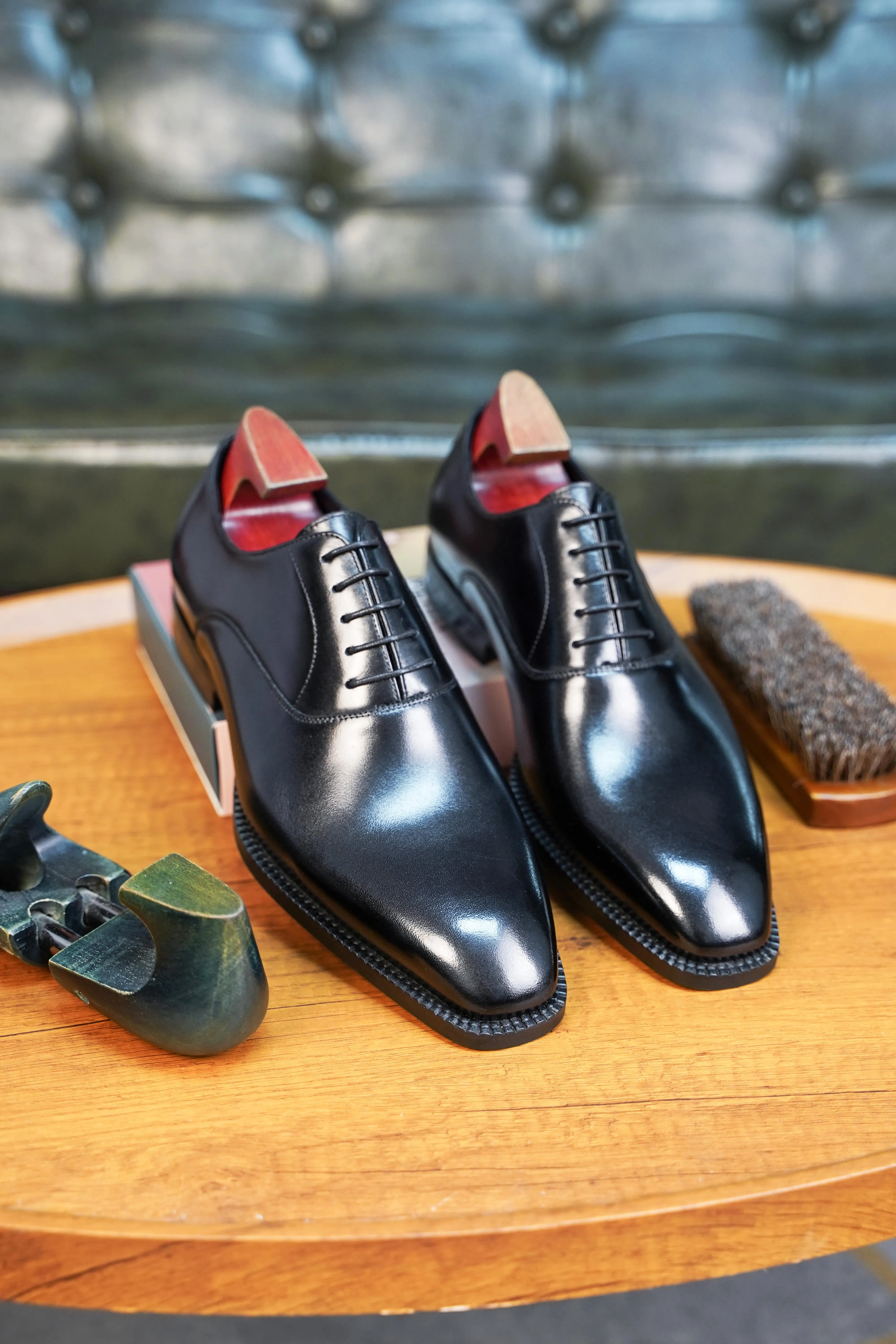 Midnight Black Oxford Shoes