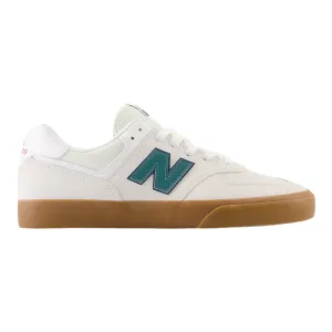 New Balance Numeric 574 Vulc Shoes - Sea Salt / Teal