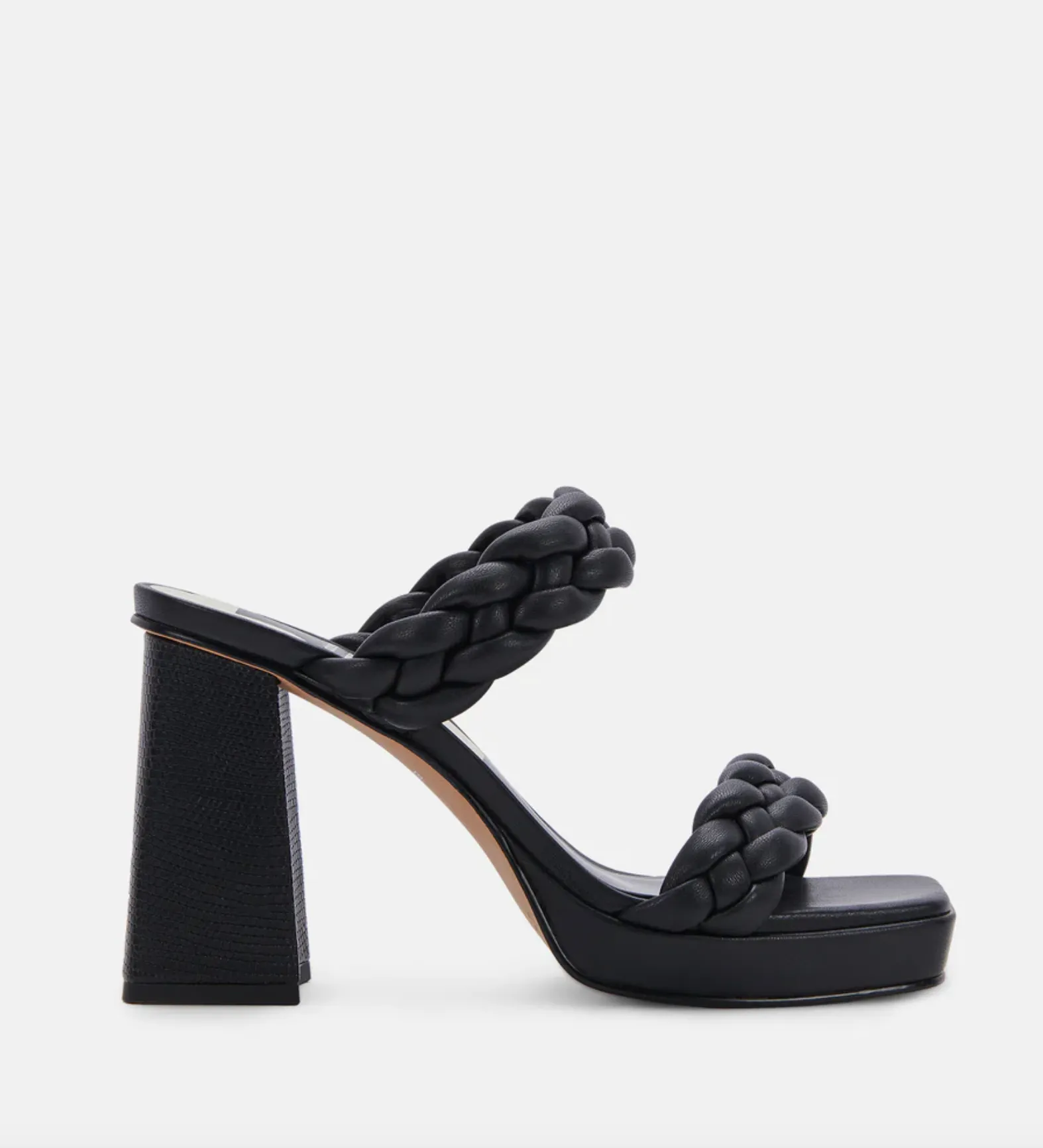 The Ashby Platform Heel by Dolce Vita - Black