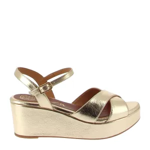 Unisa Krysi Gold Platform Heel