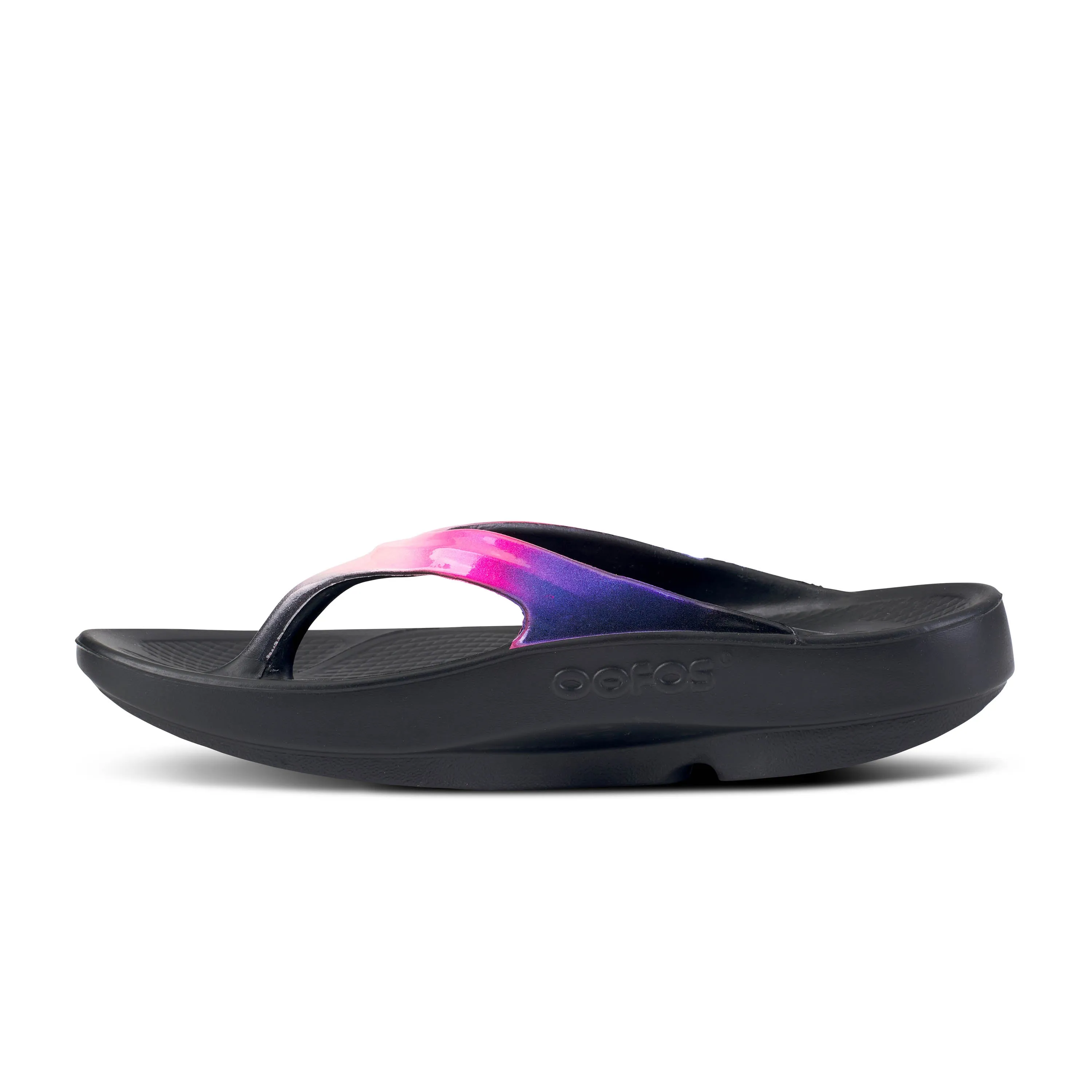 Women's Oofos OOlala Luxe Color: Evening Tide